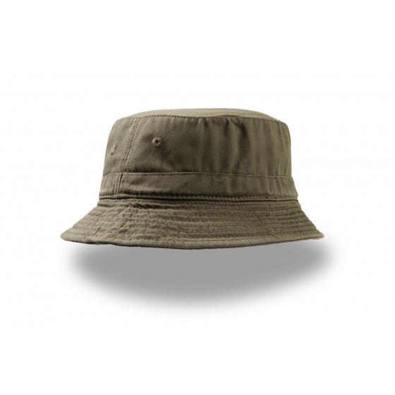Forever khaki cotton Bob hat - Atlantis