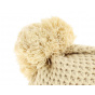 Beige Le Drapo Beanie