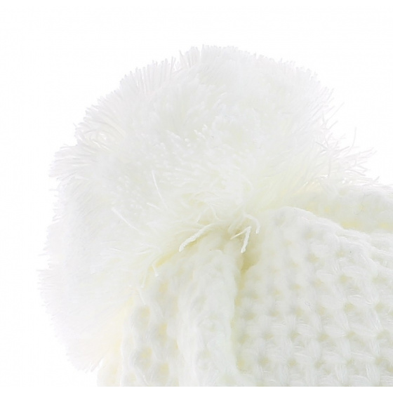 White Quebec Le Drapo Beanie