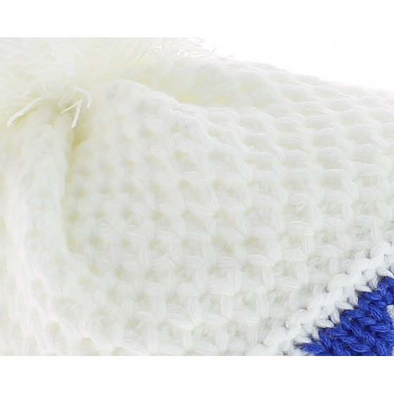 White Quebec Le Drapo Beanie