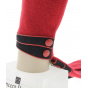 Red Wool & Nylon Gloves - Vincent Pradier