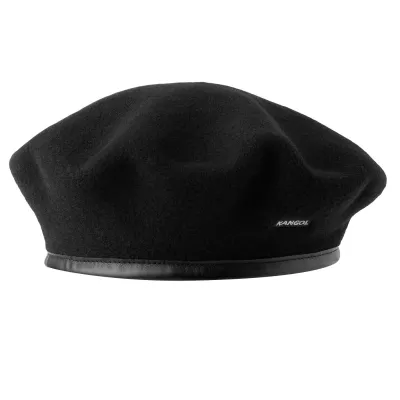 béret laine monty noir - kangol Reference : 2798 | Chapellerie Traclet