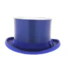 chapeau claque en soie synthétique noir Reference : 157 | Chapellerie Traclet