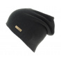 The Julietta Coal Black Beanie
