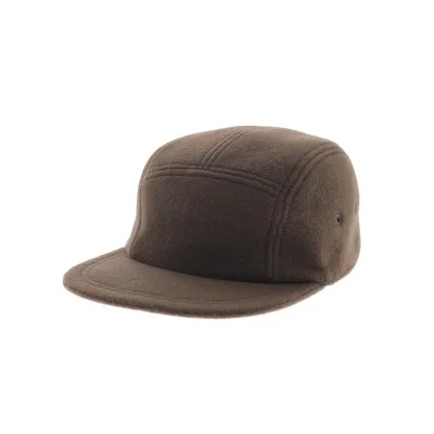 Casquette 5 panel Tristel Marron - achat casquette hiver Reference : 208 | Chapellerie Traclet