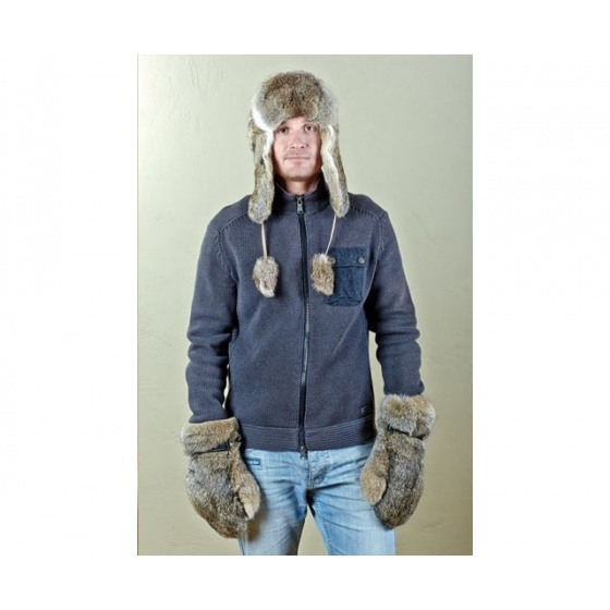 Chapka lapin Syberia