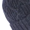 Bonnet casquette The Yukon brim navy Reference : 2913 | Chapellerie Traclet