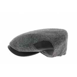 Leather cap