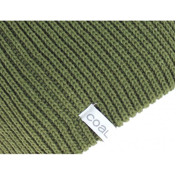 The Frena Beanie olive - Coal