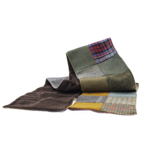 Corduroy Patchwork Scarf