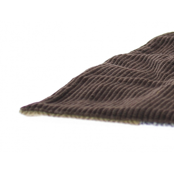 Echarpe Patchwork en velours côtelé