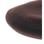 Brown Fina Basque Beret - Elosegui