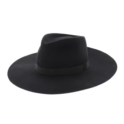 Chapeau Fedora Feutre Laine Grans Bords - Traclet  - achat chapeau grande taille Reference : 5055 | Chapellerie Traclet