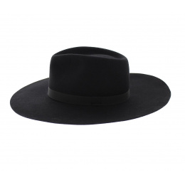 Chapeau Fedora Feutre Laine Grans Bords - Traclet