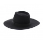 Fedora Hat Wool Felt Large Brim - Traclet