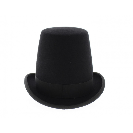 Black Wool Felt Girondin Hat - Traclet