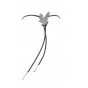 Silver Eagle Bolo Tie