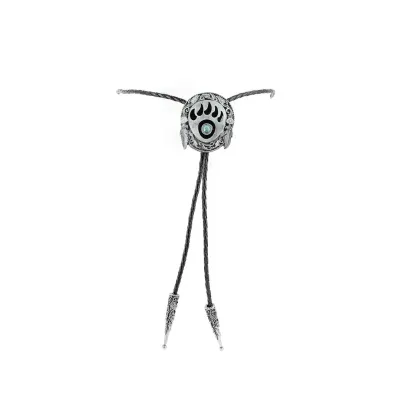 Bear Paw Bolo Tie Reference: 1714 | Chapellerie Traclet