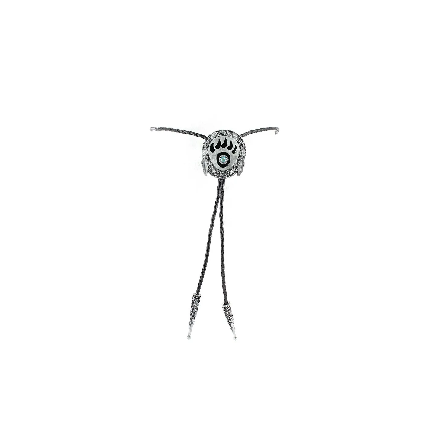 Bear Paw Bolo Tie Reference: 1714 | Chapellerie Traclet