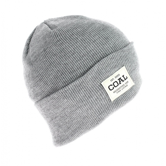 The Uniforme grey beanie by Coal