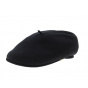 Black cap beret