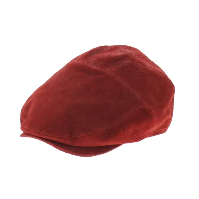 Burgundy Leather Ralph Cap - Traclet  Reference: 5104 | Traclet Hat Shop