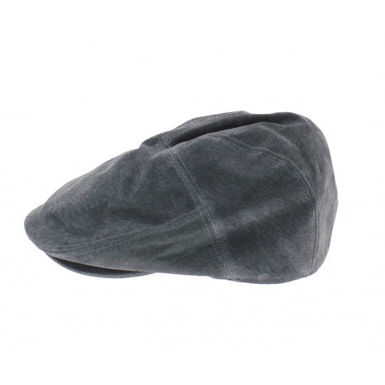 Casquette Ralph Cuir Grise - Traclet