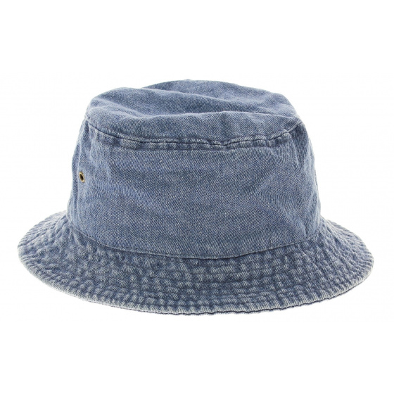Cotton Denim Bucket Hat