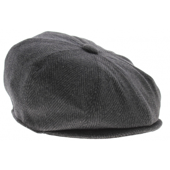 Figeac Grey Chevron Cap Figeac Grey Chevron Cap