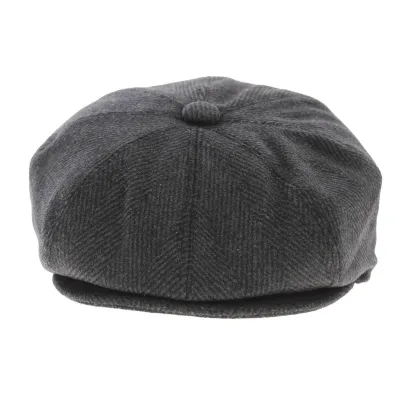 Casquette Figeac chevron gris Reference : 3956 | Chapellerie Traclet