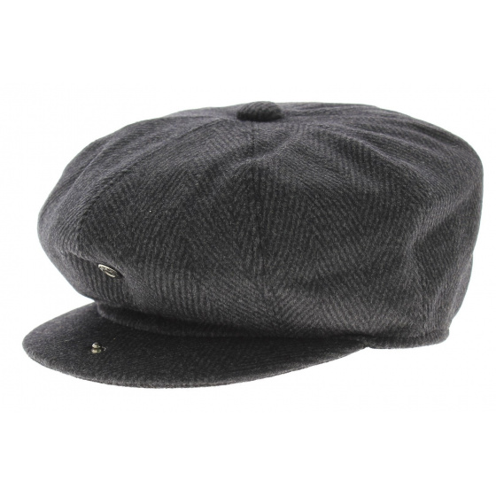 Figeac Grey Chevron Cap Figeac Grey Chevron Cap