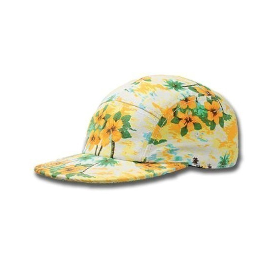Yellow Fantasy 5 Panel Cap