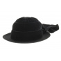 Bigouden Hat Wool Felt Black -Traclet