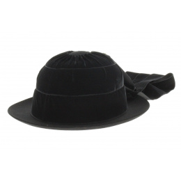 Bigouden Hat Wool Felt Black -Traclet