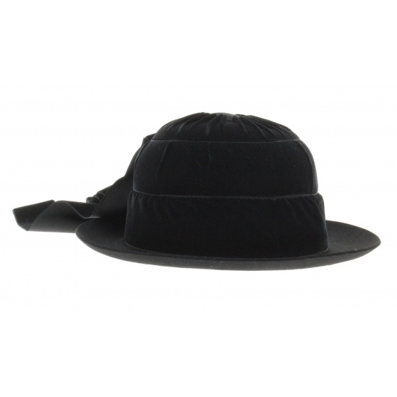 Chapeau Bigouden Feutre Laine Noir -Traclet