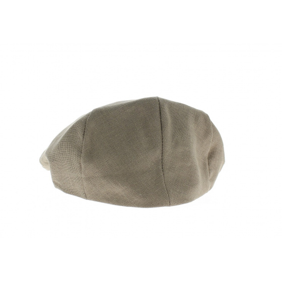 Olney Jack Mocha linen cap