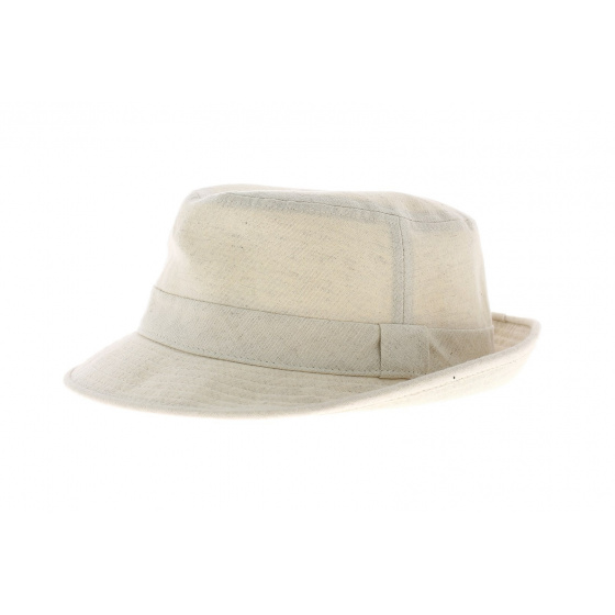 Trilby Hat Belgrade Cotton Grignan & Toffee - Crambes