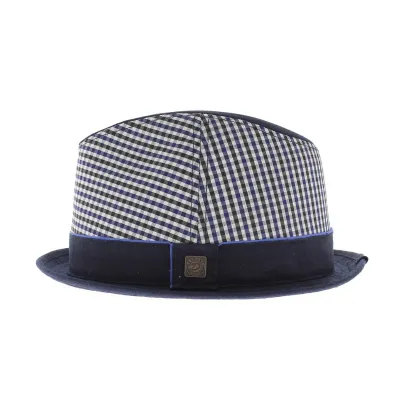 Chapeau lison Dasmarca marine Reference : 2304 | Chapellerie Traclet