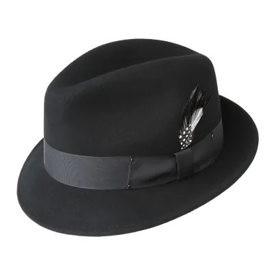 Chapeau Trilby Tino Noir - Bailey