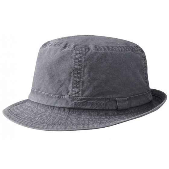 Gander black Stetson fabric hat