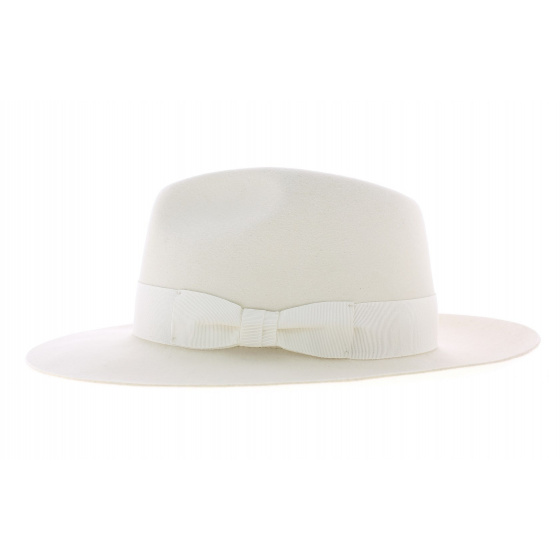 White Bogarte Hat