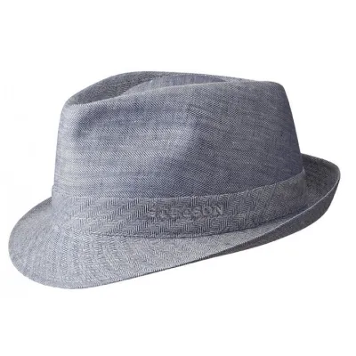 chapeau tissu stetson - Chapeau Osceola trilby en lin Stetson Reference : 2786 | Chapellerie Traclet
