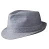 chapeau tissu stetson - Chapeau Osceola trilby en lin Stetson Reference : 2786 | Chapellerie Traclet