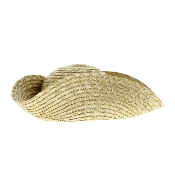 Tricorne paille