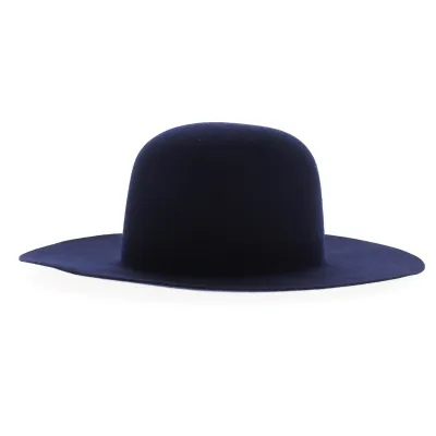Chapeau Jacou Feutre Laine Marine - Traclet