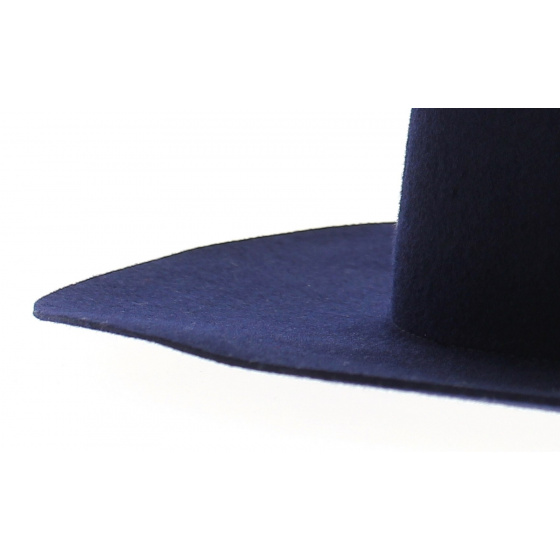 Chapeau Jacou Feutre Laine Marine - Traclet Chapeau Jacou Feutre Laine Marine - Traclet
