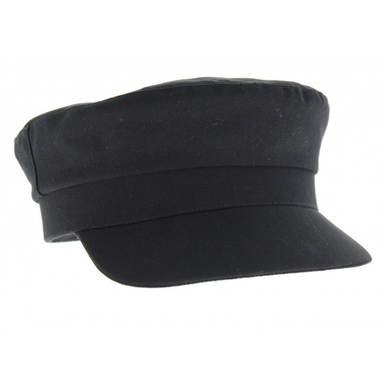Casquette Bretonne Brest Coton Noire - Traclet Casquette Bretonne Brest Coton Noire - Traclet