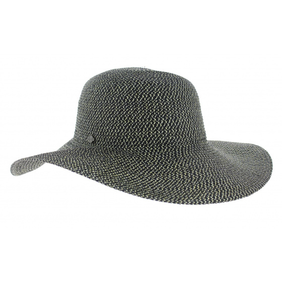 Léa Black Summer Wide-Brimmed Hat - Seeberger