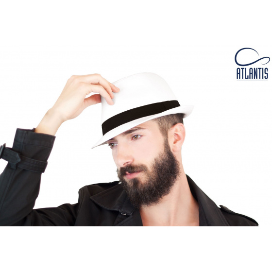 chapeau hip hop - Chapeau Trilby Petit Hip-Hop Coton
