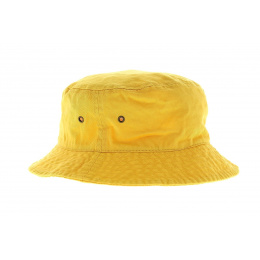Yellow Cotton Bucket Hat - Ethos